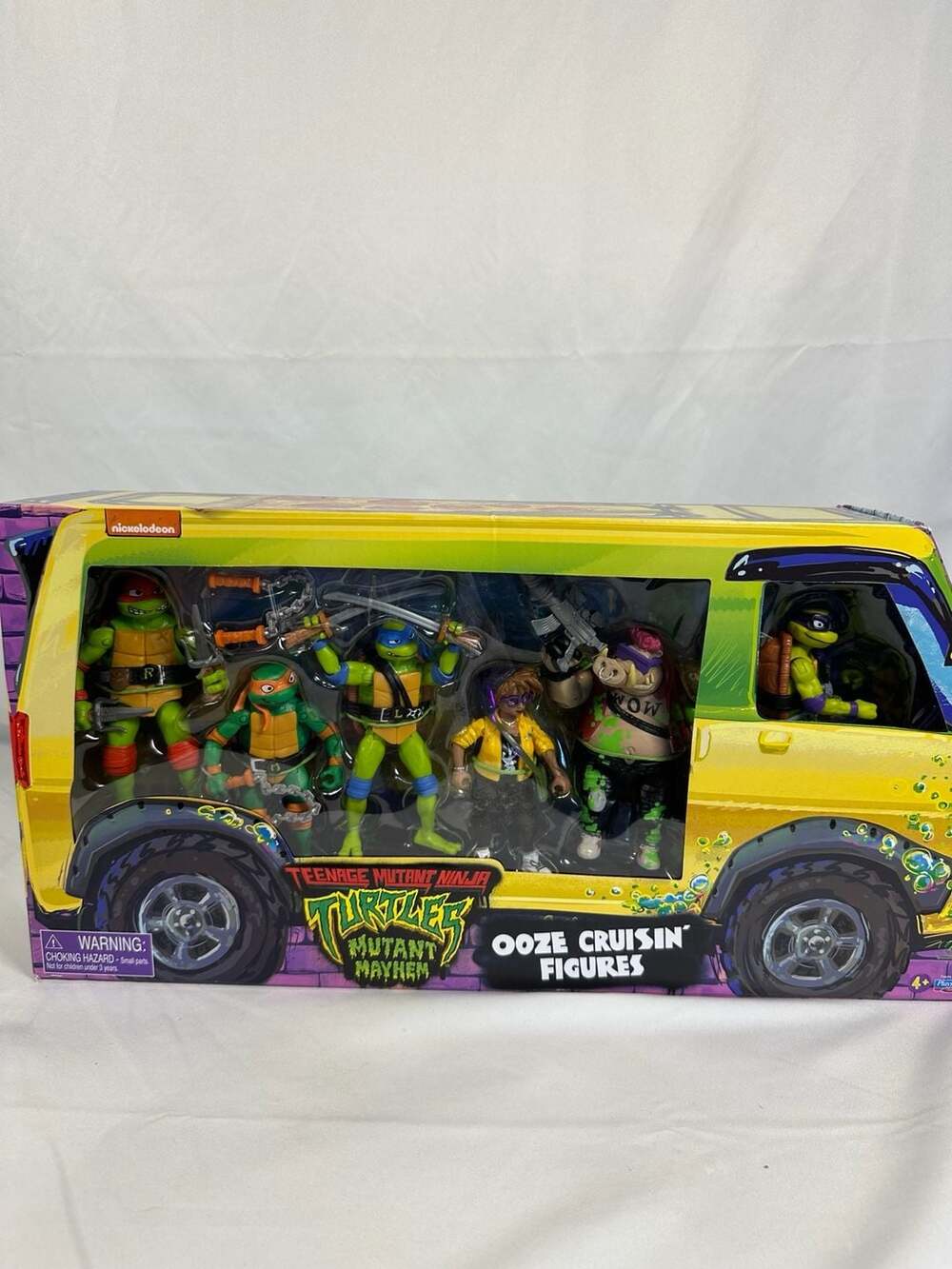 Playmates TMNT: Mutant Mayhem 'Ooze Cruisin' Figures' Exclusive 6-Pack Set